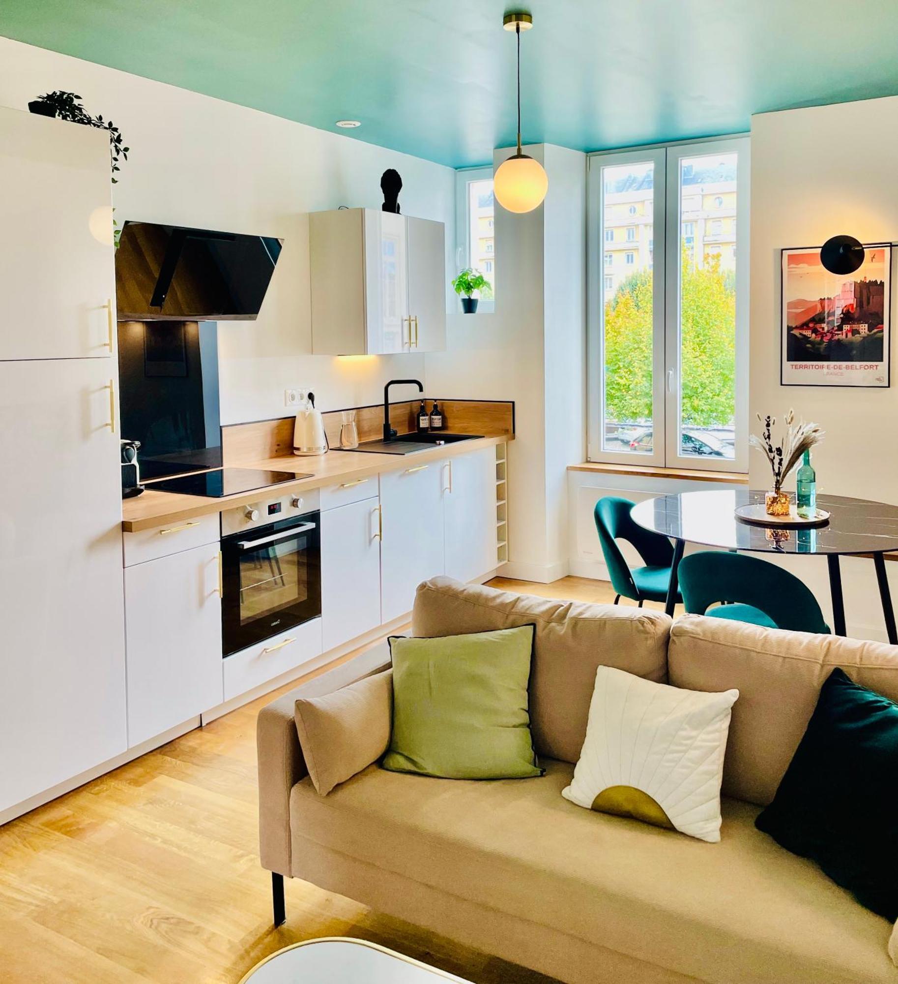 101 - Appartement Elegant Art Deco Pres Du Centre Ville Belfort Εξωτερικό φωτογραφία