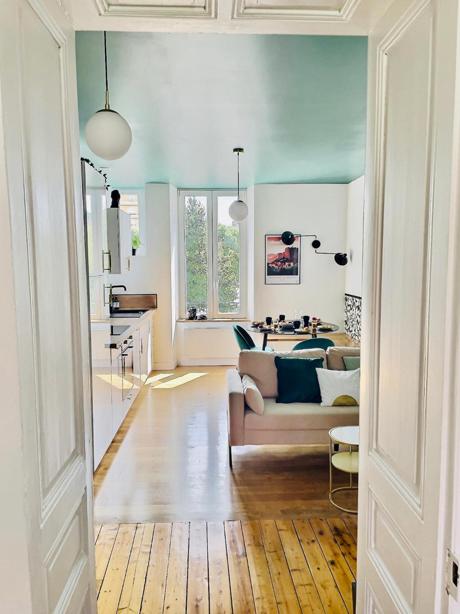 101 - Appartement Elegant Art Deco Pres Du Centre Ville Belfort Εξωτερικό φωτογραφία