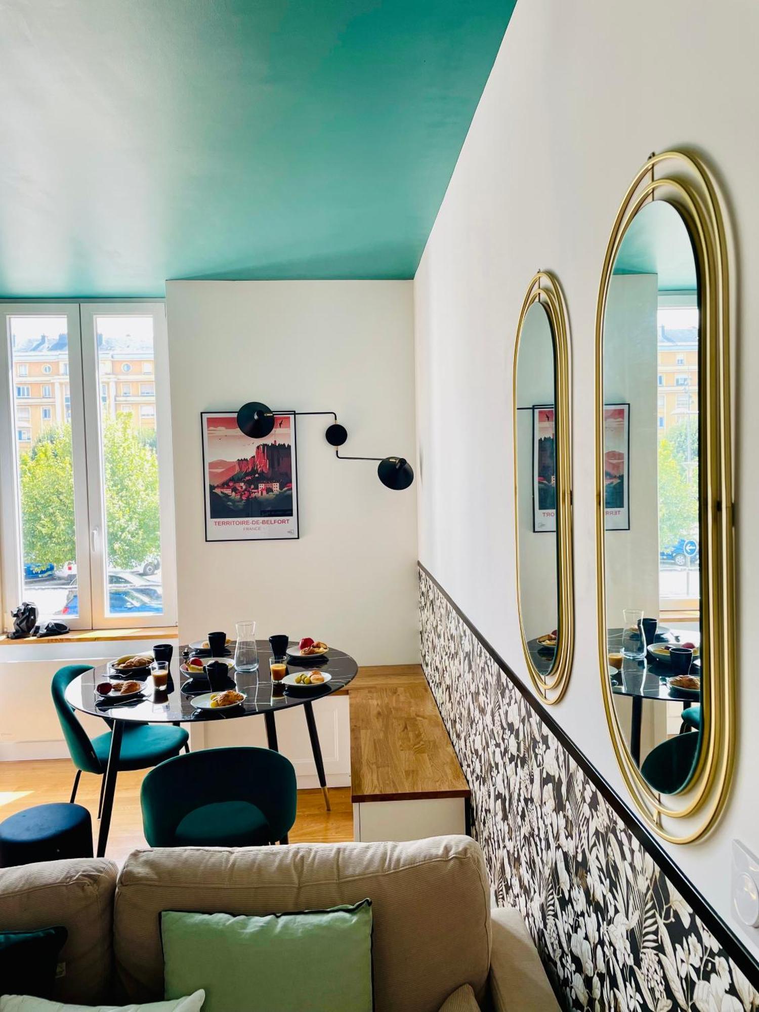 101 - Appartement Elegant Art Deco Pres Du Centre Ville Belfort Εξωτερικό φωτογραφία